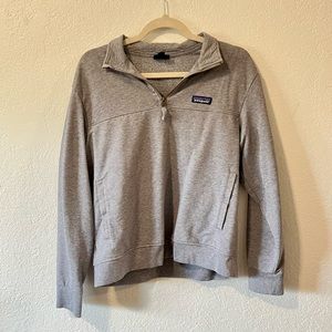 Patagonia lightweight quarter zip sweatshirt